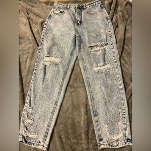 size 6/8 shein high rise mom jeans